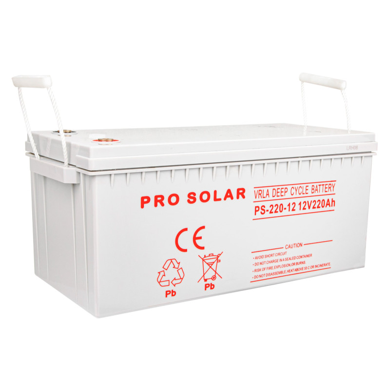 Akumulator żelowy 6AKUGEL220 –  Deep Cycle 220 Ah 12V Volt Polska